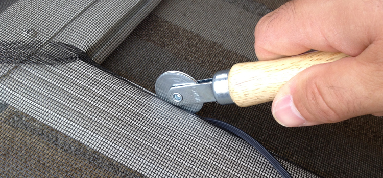 metal screen door repair in Piedmont